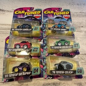 Car Tuned JDM Lot of 6 Cars NEW